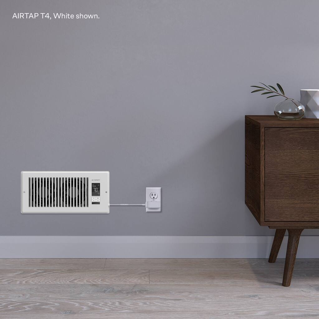 AIRTAP T4, White shown.