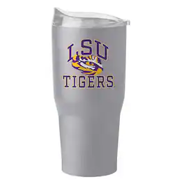 Logo Brands - LSU Tigers 30oz. Stone Powder Coat Tumbler - Multicolor