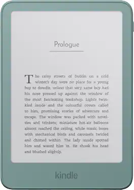 Amazon - Kindle 32GB (newest model), Thinner, new aluminum design, 6" display, No ads - 2026 - Seaglass Green