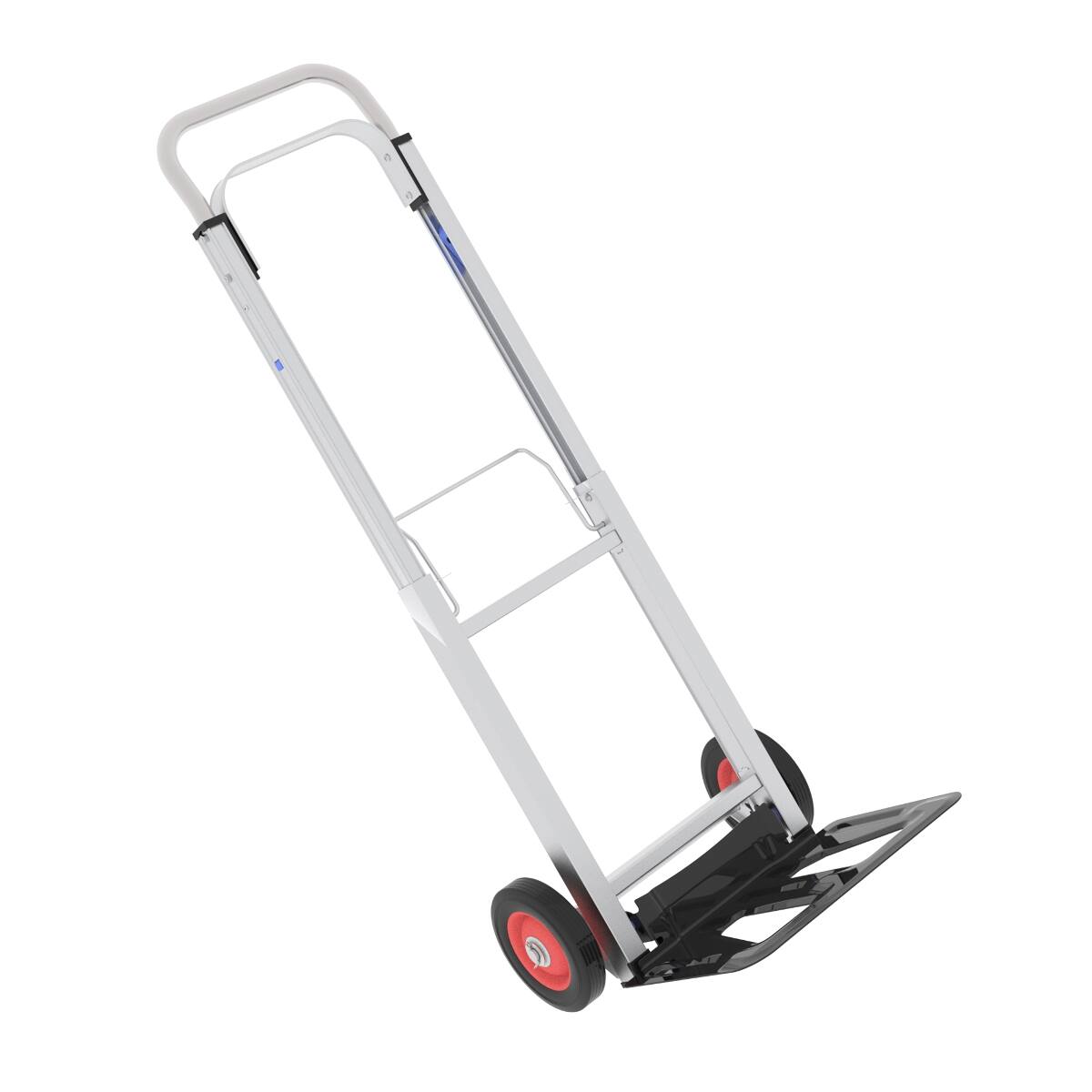 Alt View 3. Ropilly - Ropilly Folding Hand Truck, Aluminum Collapsible Hand Cart with Telescoping Handle, Heavy Duty Foldable Dolly - Antique Black.