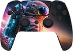 Front. Custom Controllerzz - Custom Wireless Controller for PS5 - Astronaut.