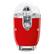Angle. SMEG - CJF01 Manual Pressure Citrus Juicer - Red.