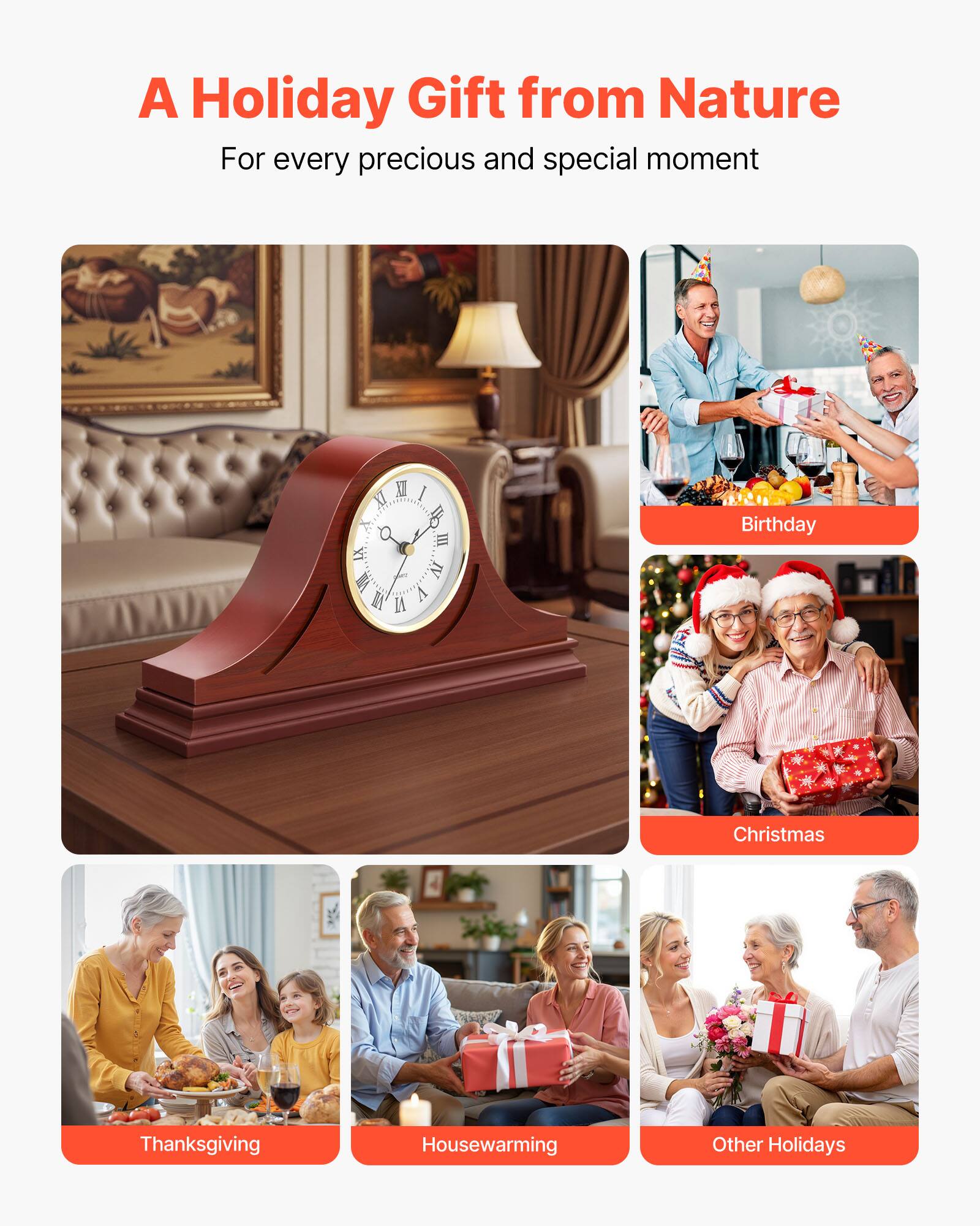 A Holiday Gift from Nature  
For every precious and special moment

- Birthday
- Christmas
- Thanksgiving
- Housewarming
- Other Holidays