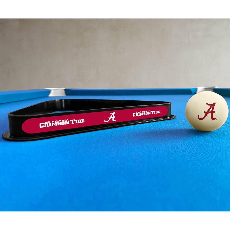 Imperial Alabama Crimson Tide Cue Ball & Rack Set White 201745918 ...