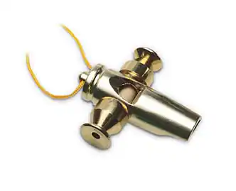 Three Muscal Instruments Latin Percussion Tri Tone Samba Whistle Aluminum Percussion Instrument ...