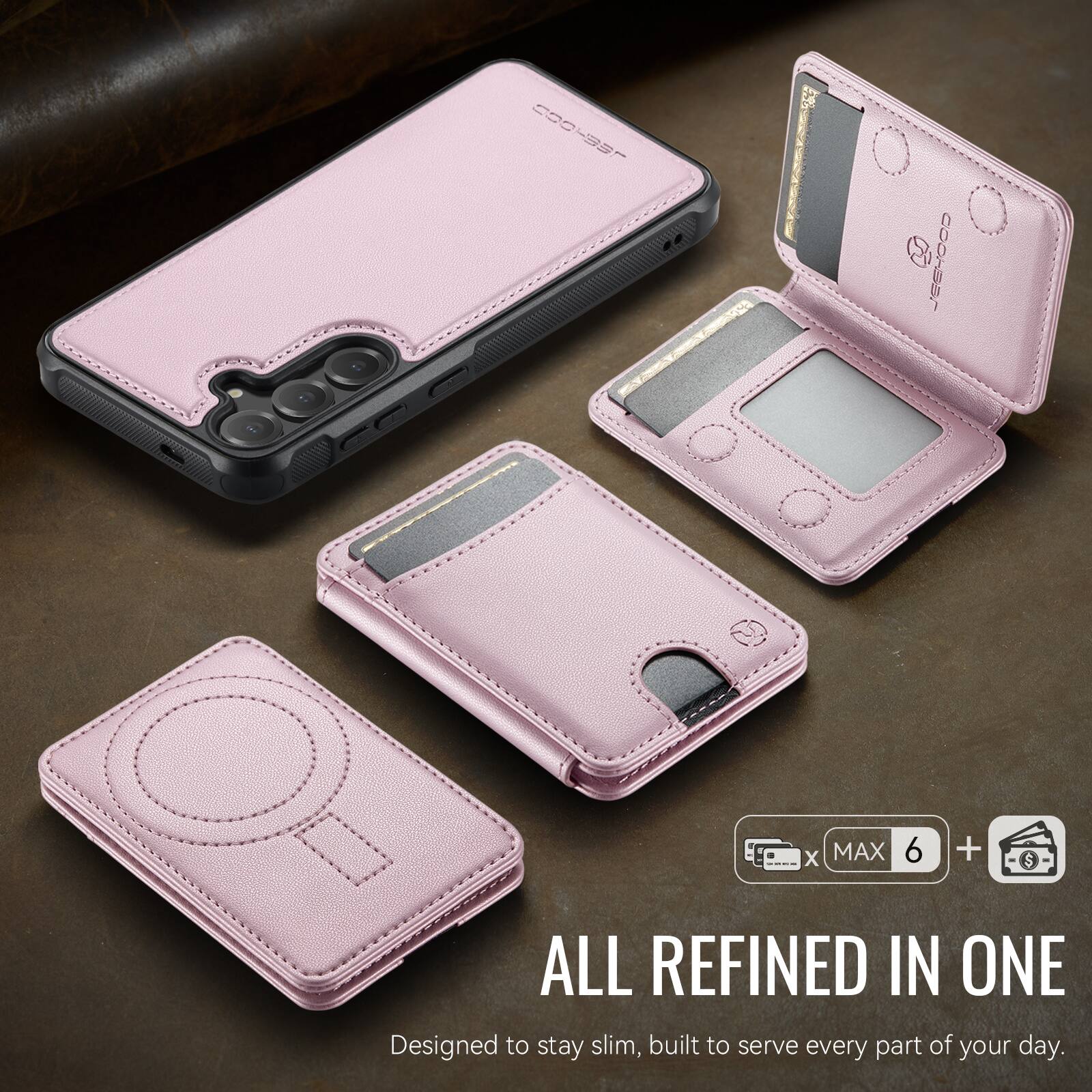 COOWOOBS 000r6u7 X MAX 6 + $ ALL REFINED IN ONE  
Designed to stay slim, built to serve every part of your day.