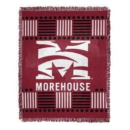 Northwest - Morehouse Maroon Tigers Homage Jacquard Throw Blanket - Multicolor