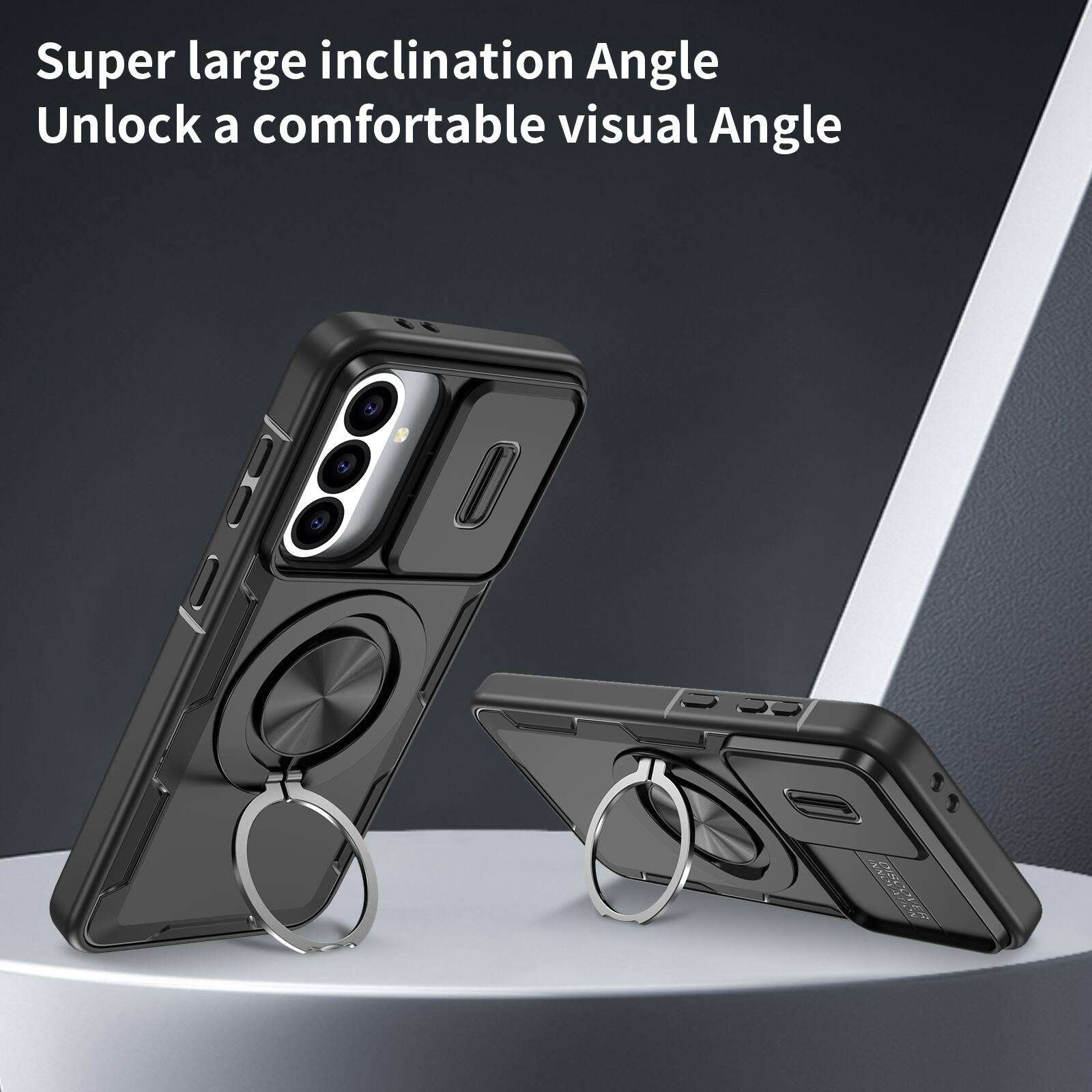 Super large inclination Angle  
Unlock a comfortable visual Angle