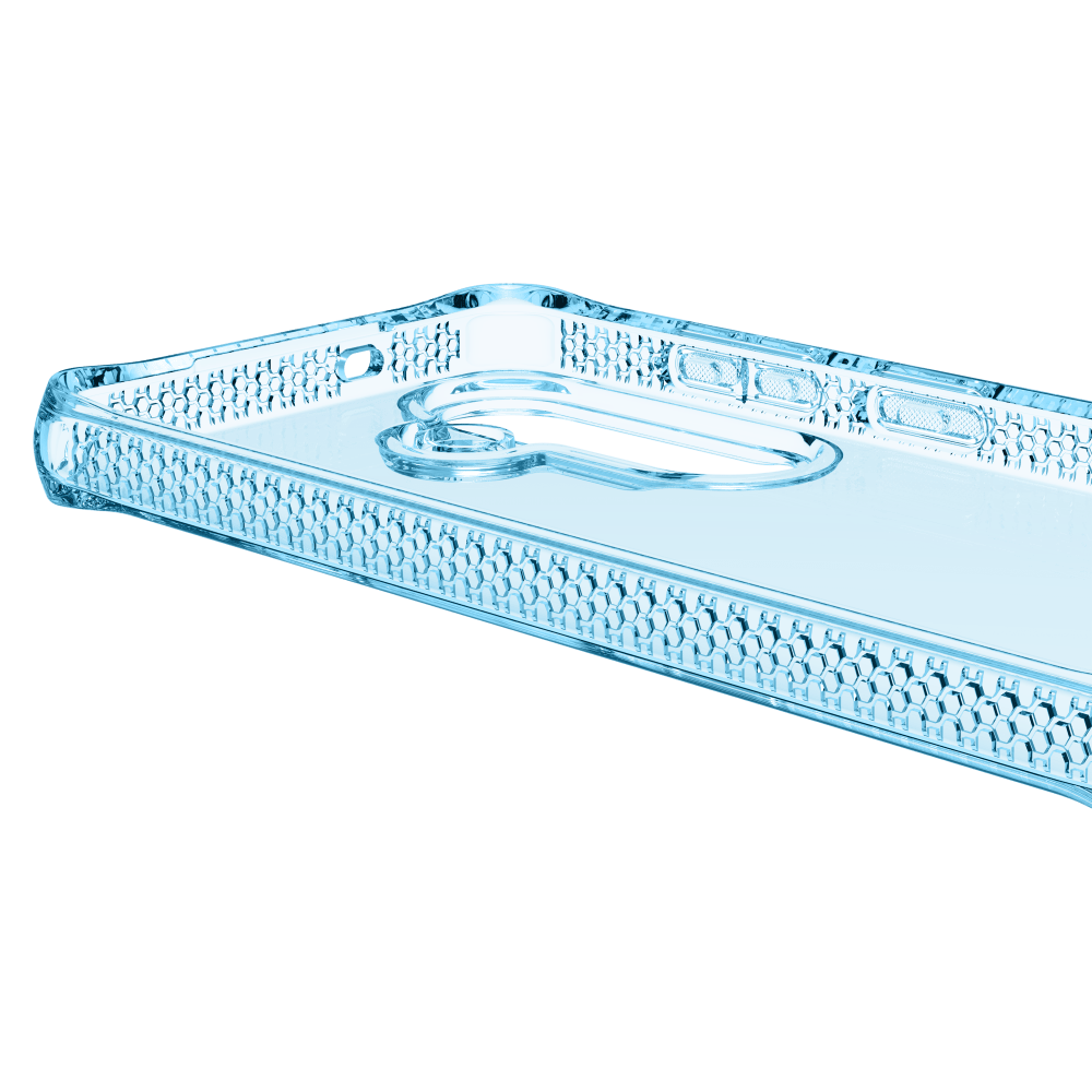Alt View 6. Itskins - SPECTRUM R // CLEAR Case for Samsung Galaxy S26+ - Light Blue.