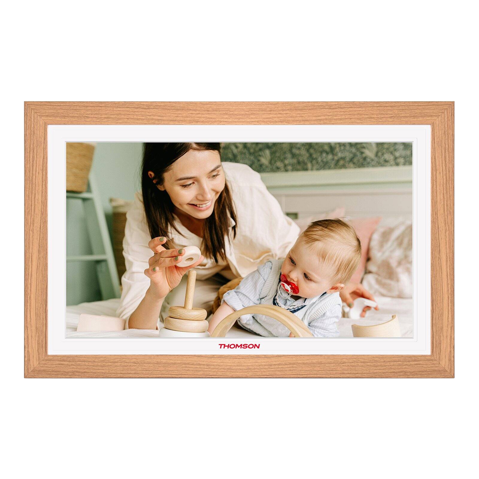 Front. Thomson - TDF-1563W WiFi Digital Photo Frame.
