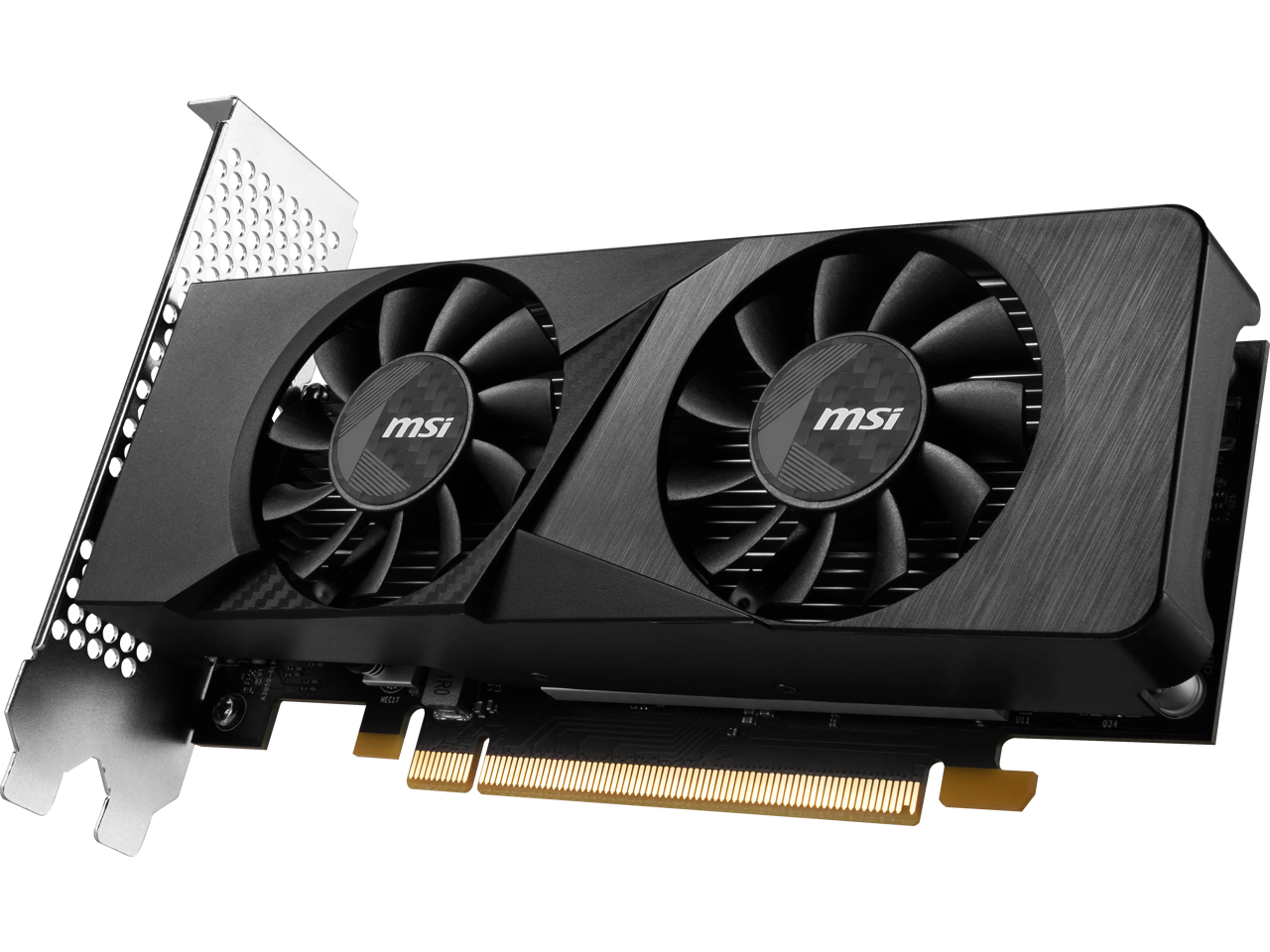 MSI LP GeForce RTX 3050 6GB GDDR6 PCI Express 4.0 x8 ATX Graphics
