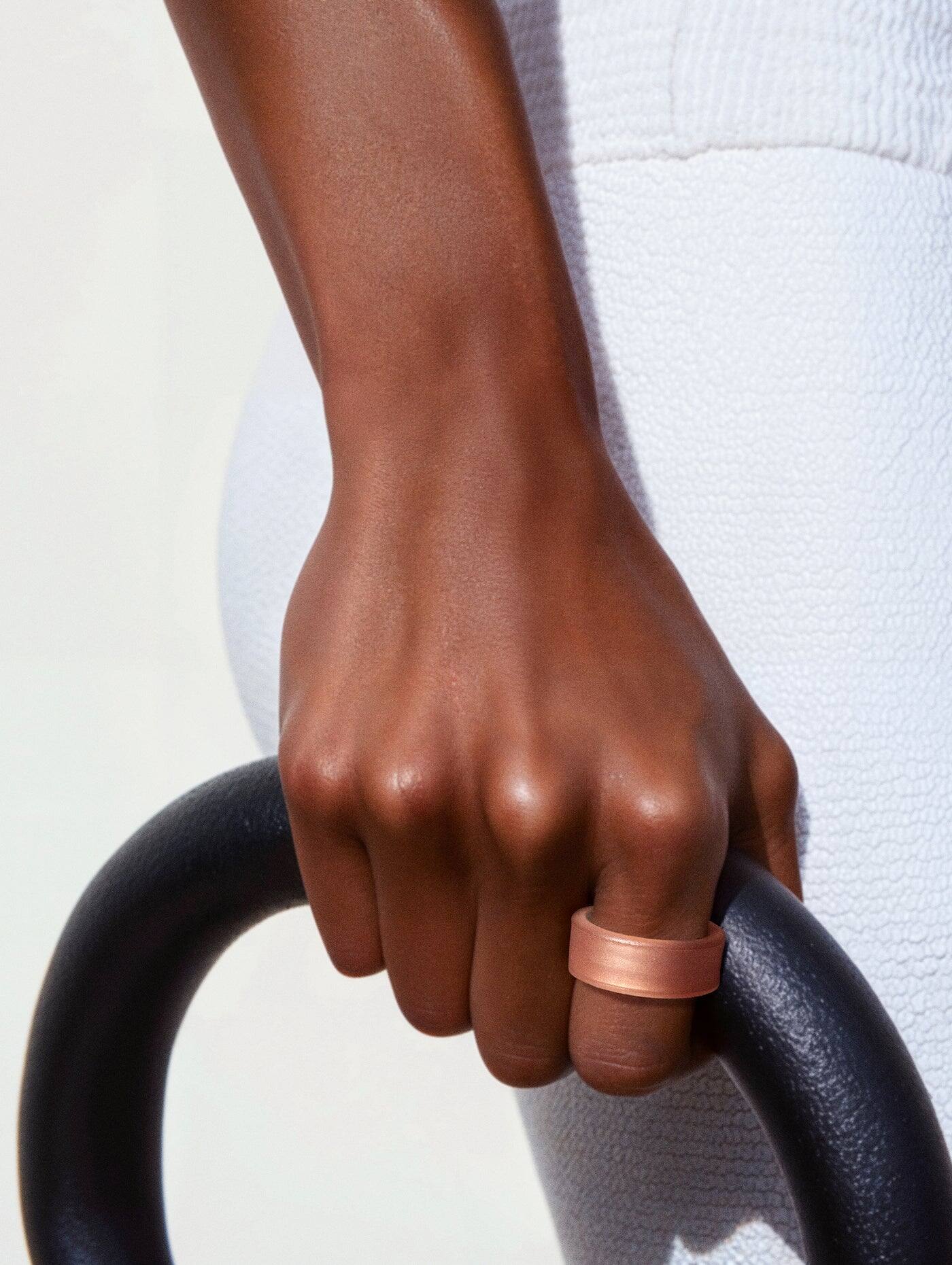 Alt View 1. QALO - QRNT Original 3PK Metallic Covers Size 08 - Metallic.