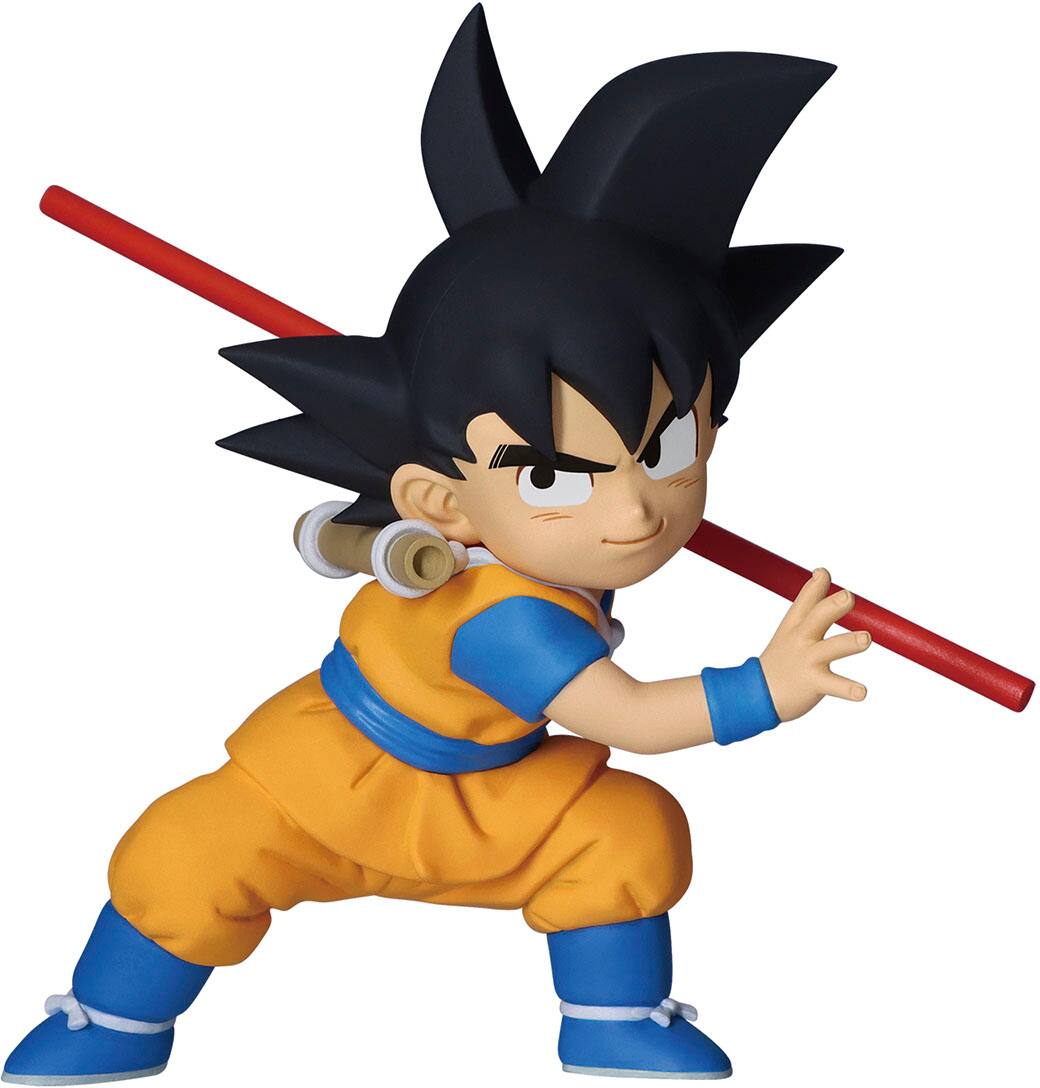 Alt View 2. Bandai - Goku - Dragon Ball Daima - Bandai Banpresto 2.8" Figure.