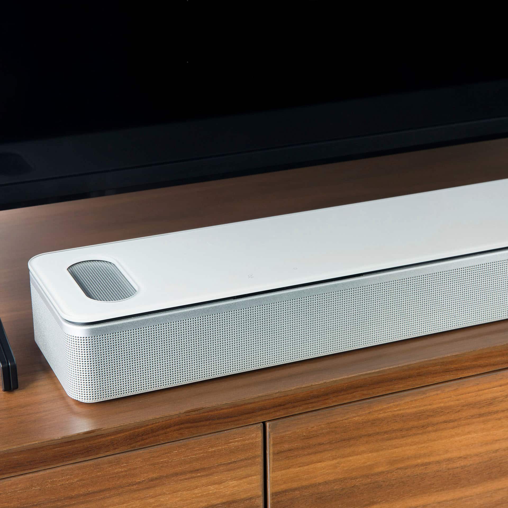 Alt View 18. Bose - Smart Ultra Soundbar with Dolby Atmos and Voice Assistant - Arctic White.