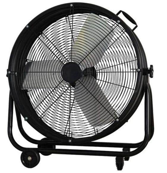 Chery Life - 30 in. 14000 CFM 550W Industrial Drum Fan with 360° Tilt for Warehouse Factory