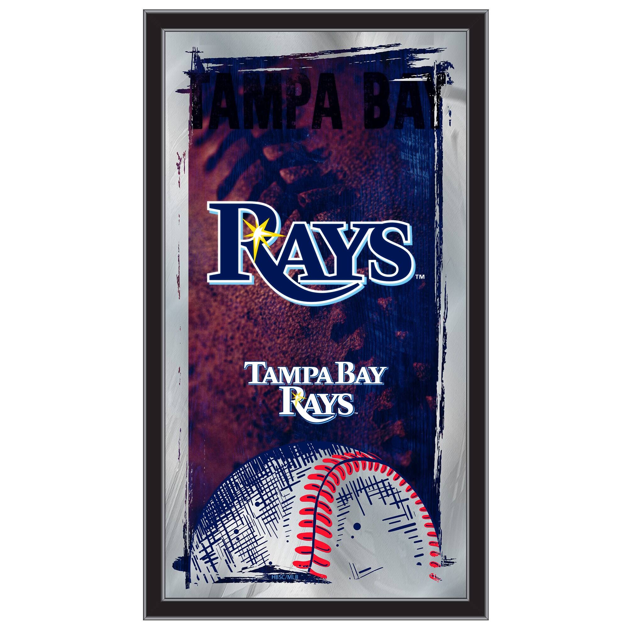 Tampa Bay Rays 15" x 26" Wall Mirror