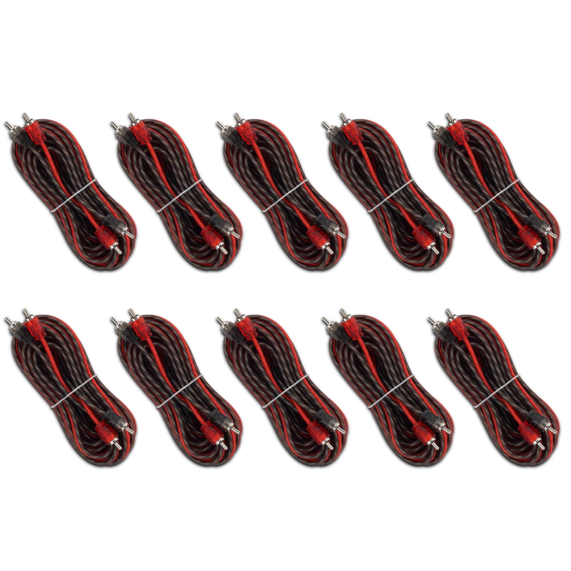 DS18 Audio - Level 1 RCA Interconnect Cable, 20 ft (10-Pack) price history on PriceWatchPro