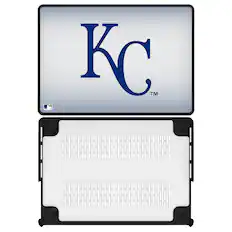 Front. Keyscaper - Kansas City Royals Linen MacBook Case - Air 15 in - Multicolor.