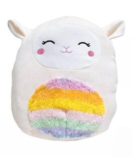 Kellytoy - Squishmallow 12 Inch Plush | Sophie The Lamb With Rainbow Belly - White