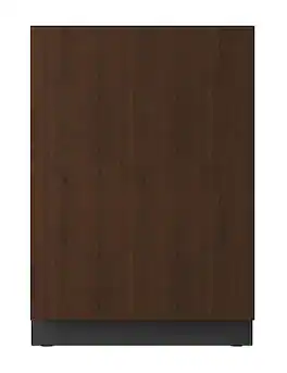 U-Line - 24"W. 4.9 Cu.Ft. Built-In Dual-Zone Wine Refrigerator-Panel Ready - Integrated Solid