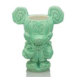 Geeki Tikis Disney Aloha Mickey Mouse Ceramic Mug | Holds 16 Ounces - Green