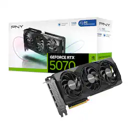 PNY - GeForce RTX 5070 12GB Triple Fan GPU