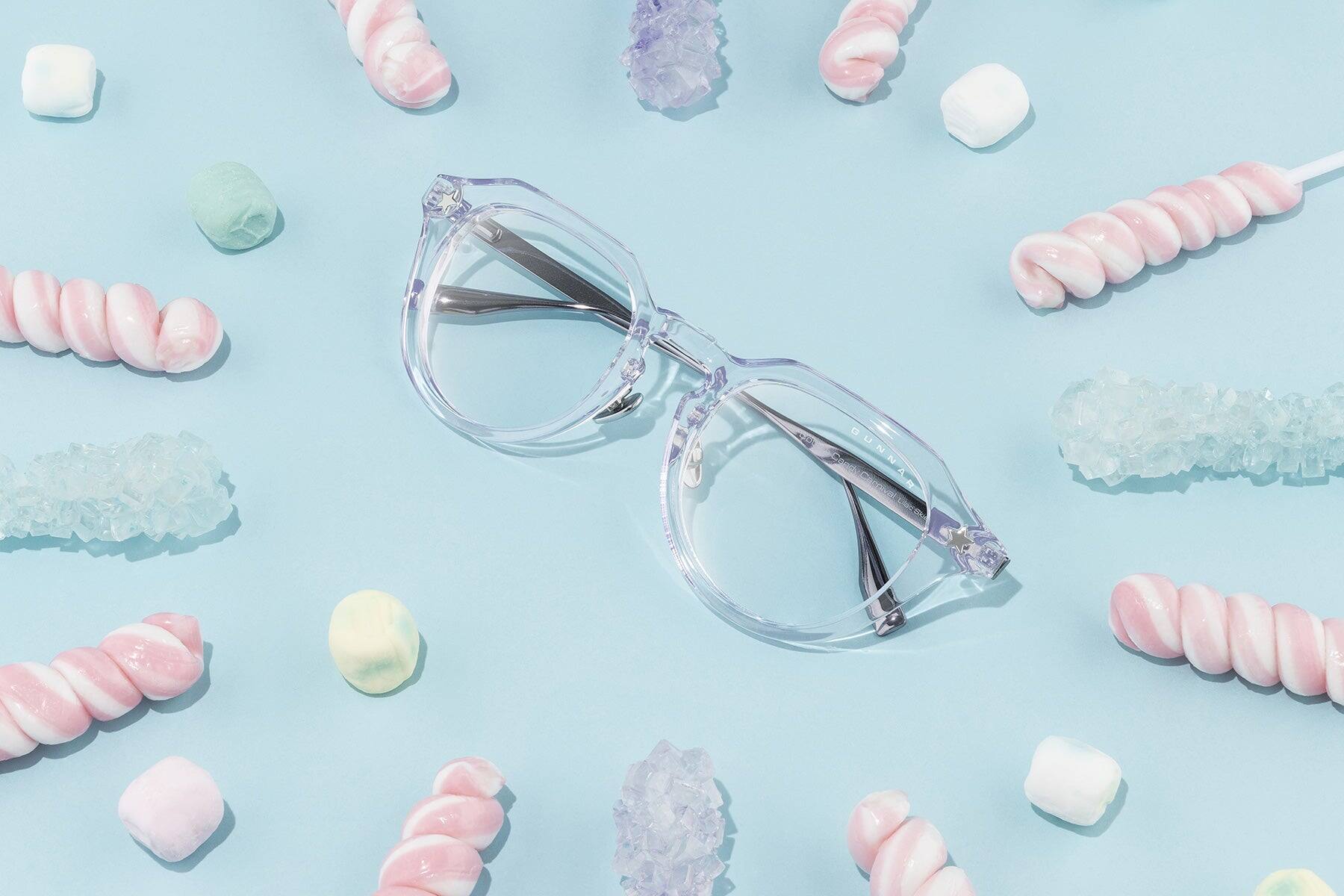 Alt View 5. GUNNAR - GUNNAR Computer Glasses - tokidoki Cotton Candy Carnival, Lilac Skies, Amber Lens - Blue Light Blocking, Relieve Dry Eye - Lilac Skies.