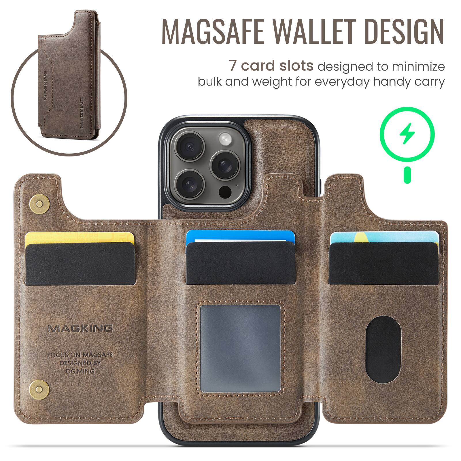 MAGSAFE WALLET DESIGN

7 card slots designed to minimize bulk and weight for everyday handy carry

MAGKING
FOCUS ON MAGSAFE
DESIGNED BY OG.MING