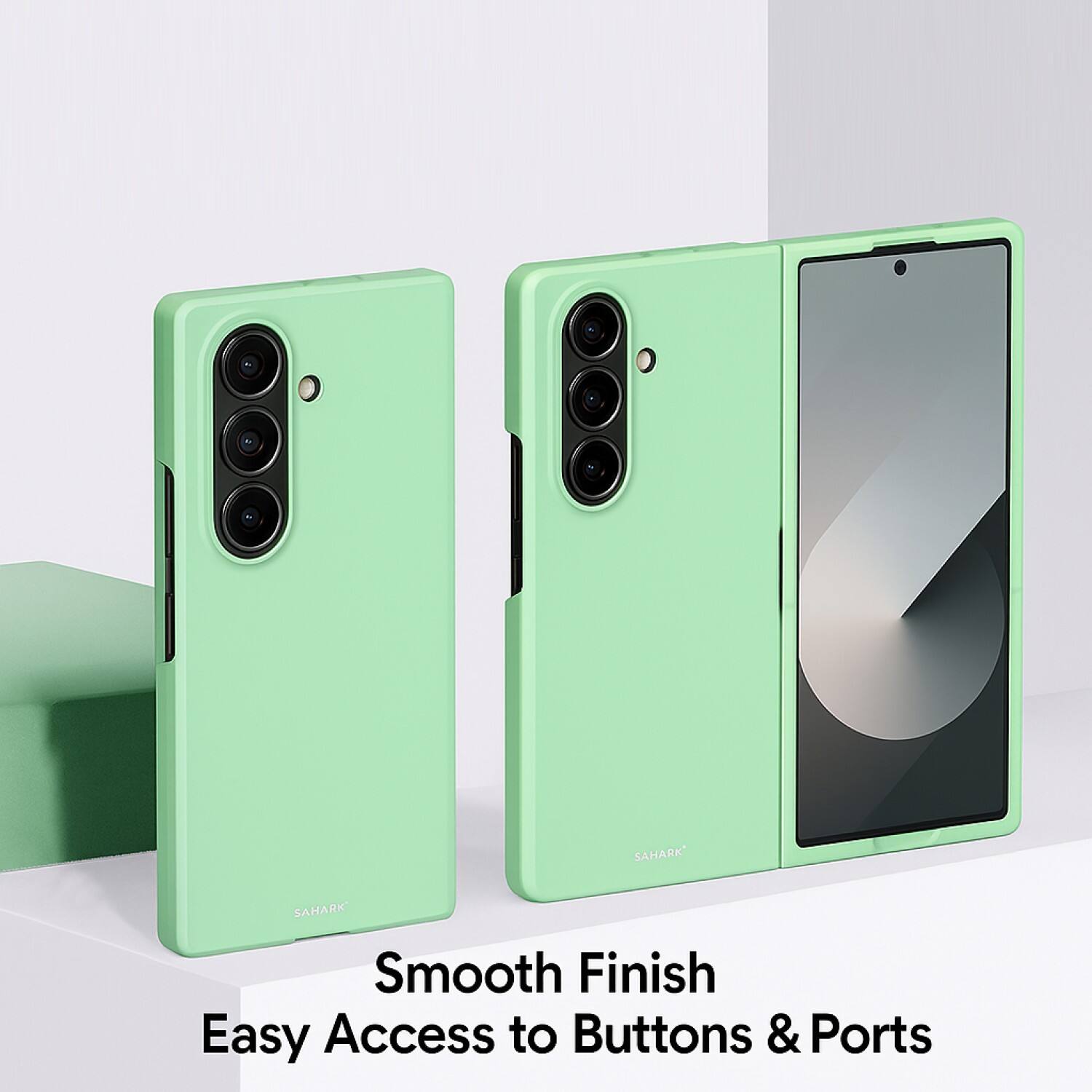 Smooth Finish  
Easy Access to Buttons & Ports