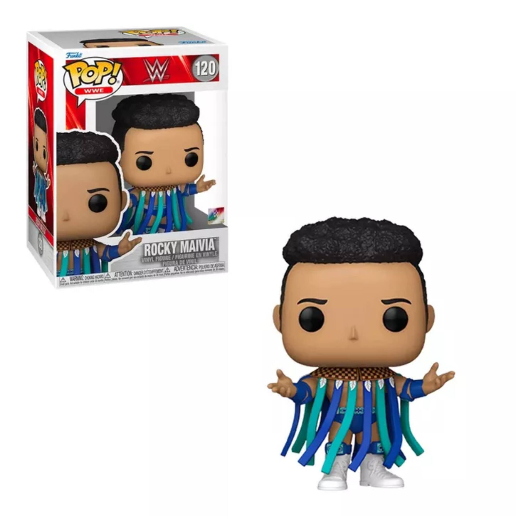 WWE Rocky Maivia Funko Pop! Vinyl Figure #120 - Blue price history on PriceWatchPro