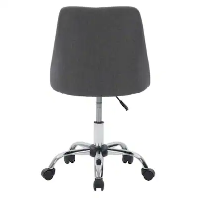 CorLiving Marlowe Upholstered Armless Task Chair Dark Gray WGY-433