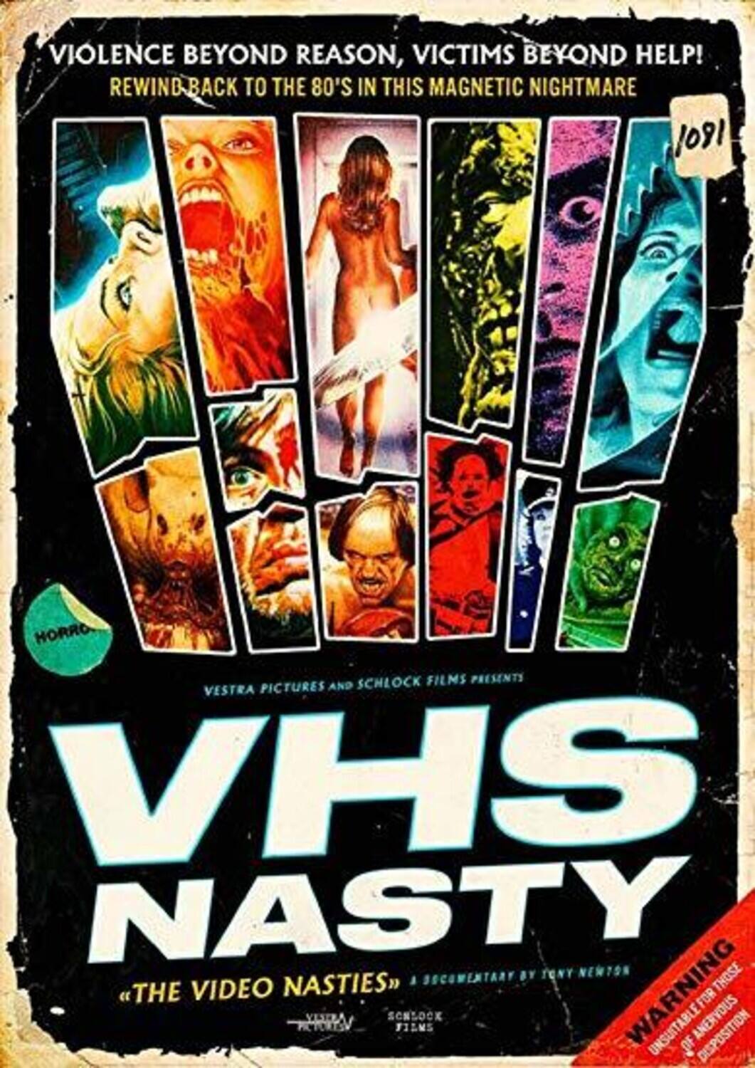Front. Vhs Nasty   - DVD.