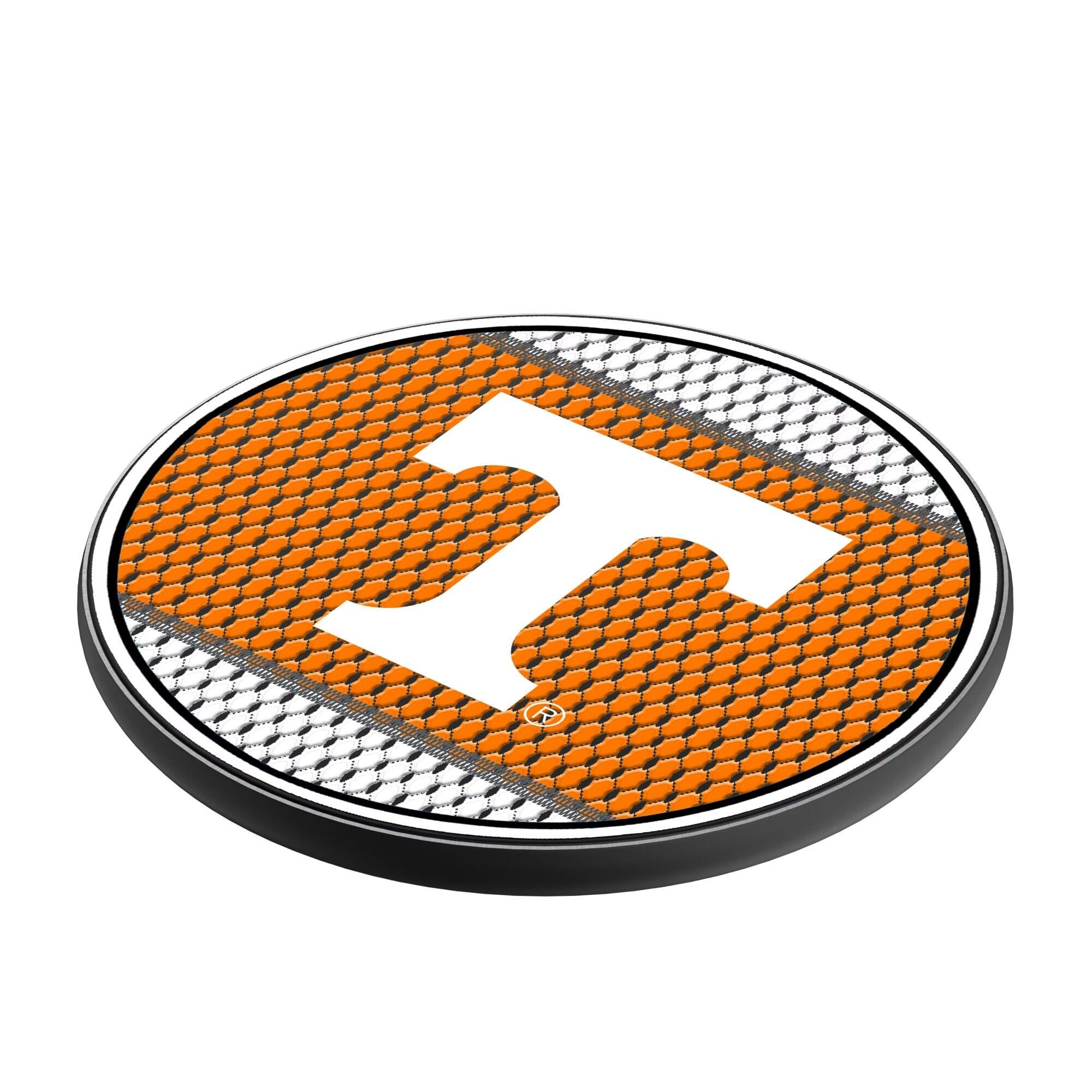 Alt View 1. Keyscaper - Tennessee Volunteers Wireless Charging Pad - Multicolor.
