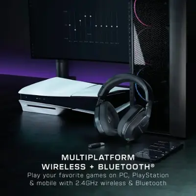 Turtle Beach Stealth 600 Wireless Multiplatform Gaming Headset for PC, PS5, PS4, Nintendo Switch & Mobile with 80-Hr Battery Black TBS-5103-05 - Best Buy