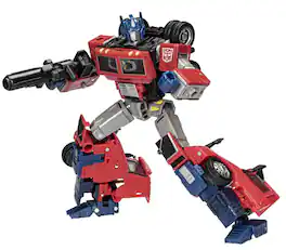 Optimus Prime Volvo VNR 300 Voyager Class | Transformers Generations - Red