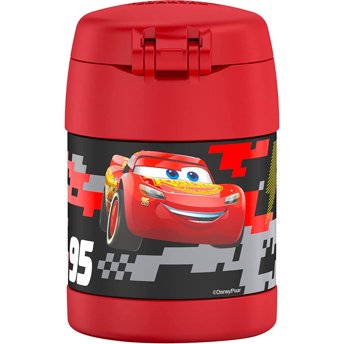 Alt View 1. Thermos - Thermos 10 oz. Kid's Funtainer Insulated Stainless Food Jar - Cars - Cars.