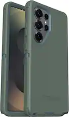 Front. OtterBox - OtterBox - Defender Series Pro Hard Shell for Galaxy S25 Ultra - Atlantic Pines (Green).