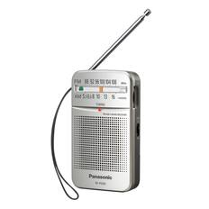 FM 88 92 96 100 104 108 MHz
AM 5.36 6.58 8 10 13
TUNING 16 x100 kHz
FM-AM 2-BAND RECEIVER
Panasonic RF-PS0D