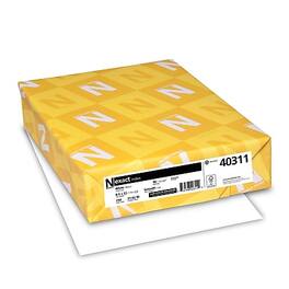 Exact - 90 lb. Index Paper, 8.5" x 11", 250 Sheets/Pack (40311) - White