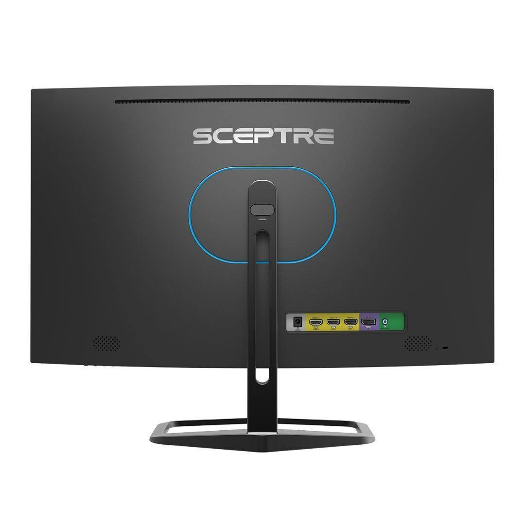 Alt View 1. Spectra - Sceptre 27" Curved Gaming Monitor 240Hz, 1ms, 99% sRGB, DisplayPort, HDMI, Built-in Speakers, Black (C275B-FWT240) - Black.