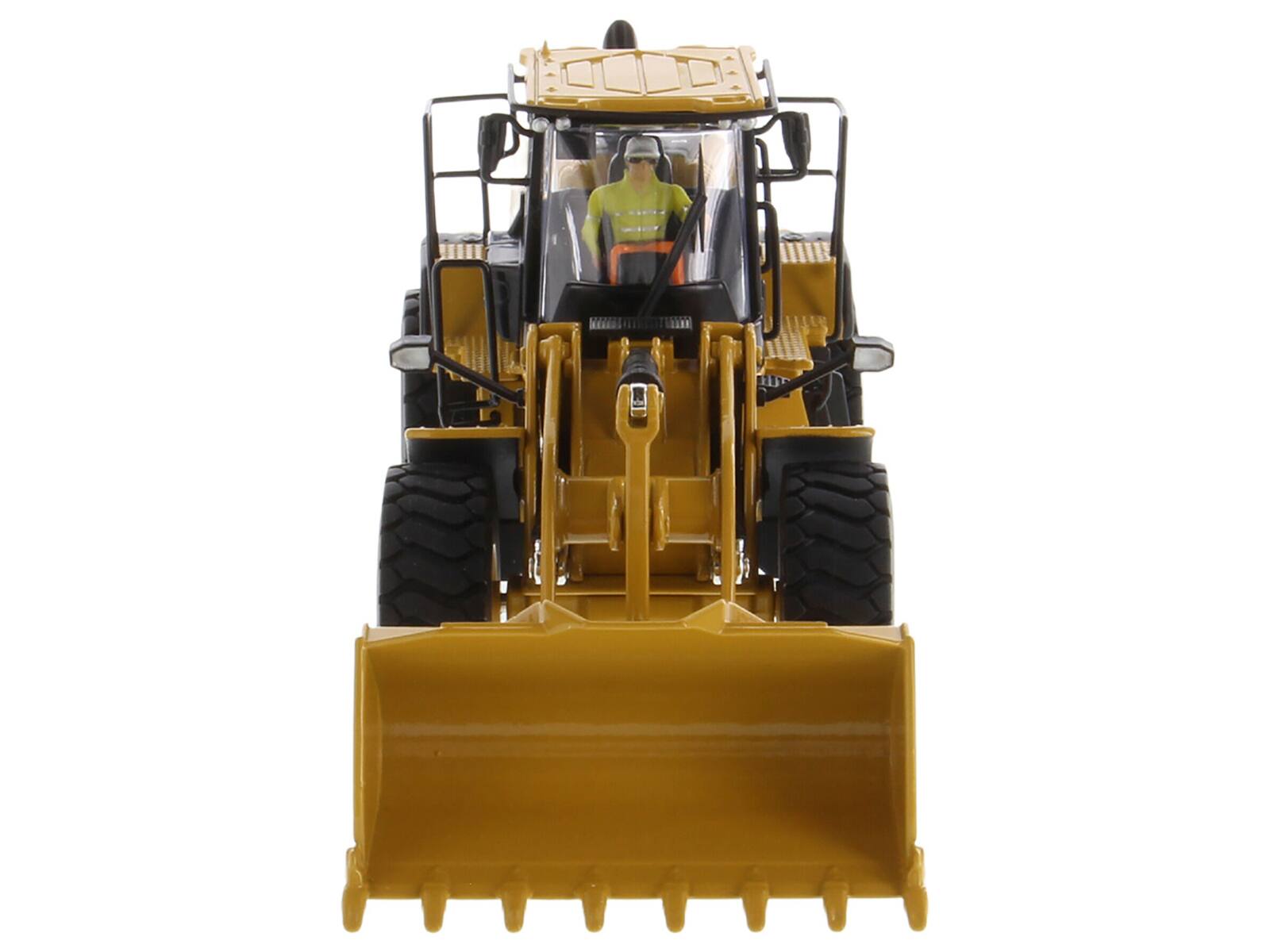 Alt View 4. Diecast Masters - CAT Caterpillar 966 Wheel Loader "High Line Series" 1/50 Diecast Model by Diecast Masters.