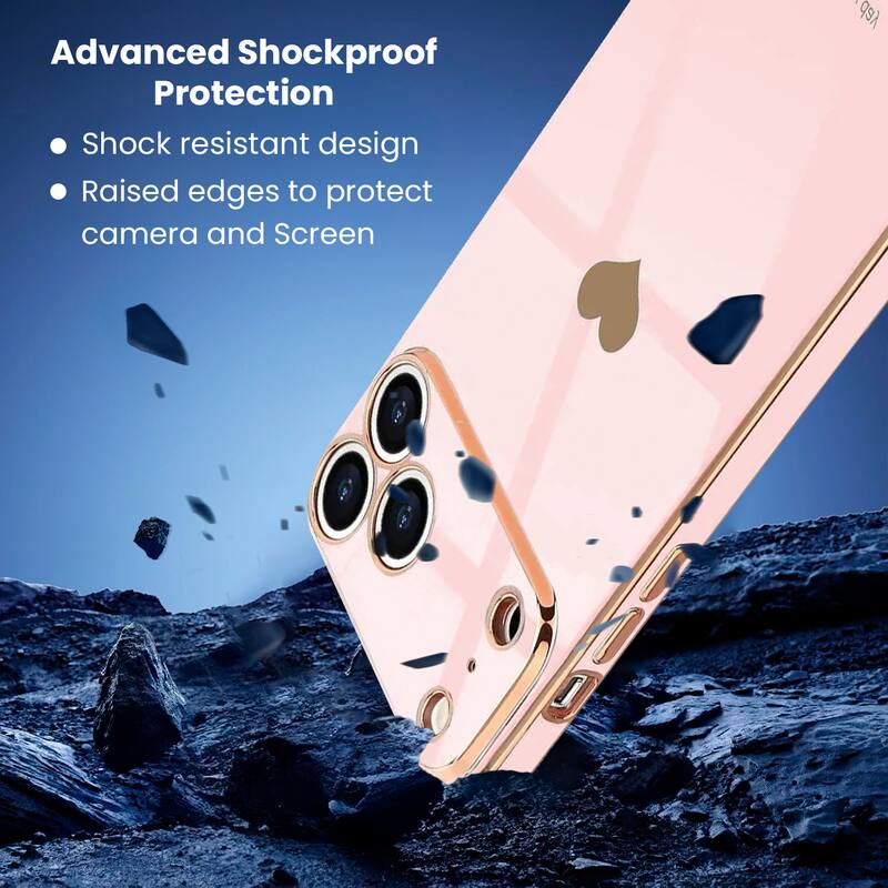 Advanced Shockproof Protection

- Shock resistant design
- Raised edges to protect camera and Screen