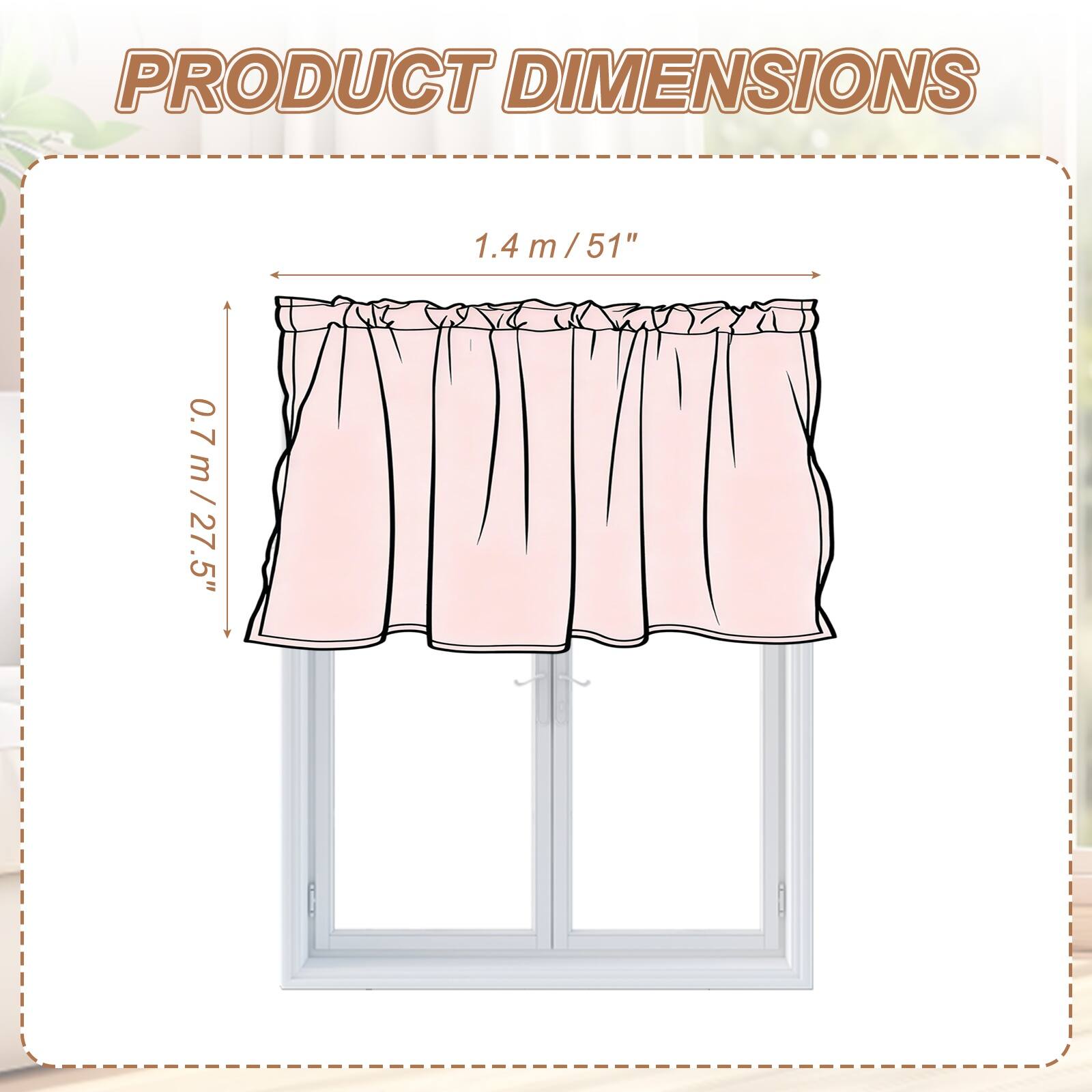 PRODUCT DIMENSIONS

1.4 m / 51"

0.7 m / 27.5"