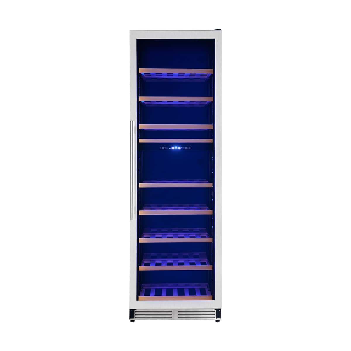 Forno Appliances - Avellino 94-Bottle Freestanding Dual Zone Wine Cooler - Stainless Steel