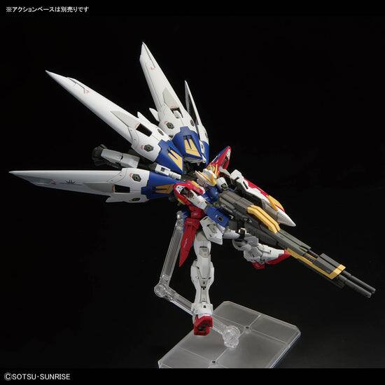 Alt View 2. BANDAI NAMCO Entertainment - Gundam RG 1/144 #43 Wing Gundam Zero - #43 Xxxg-00w00 Wing Gundam Zero.