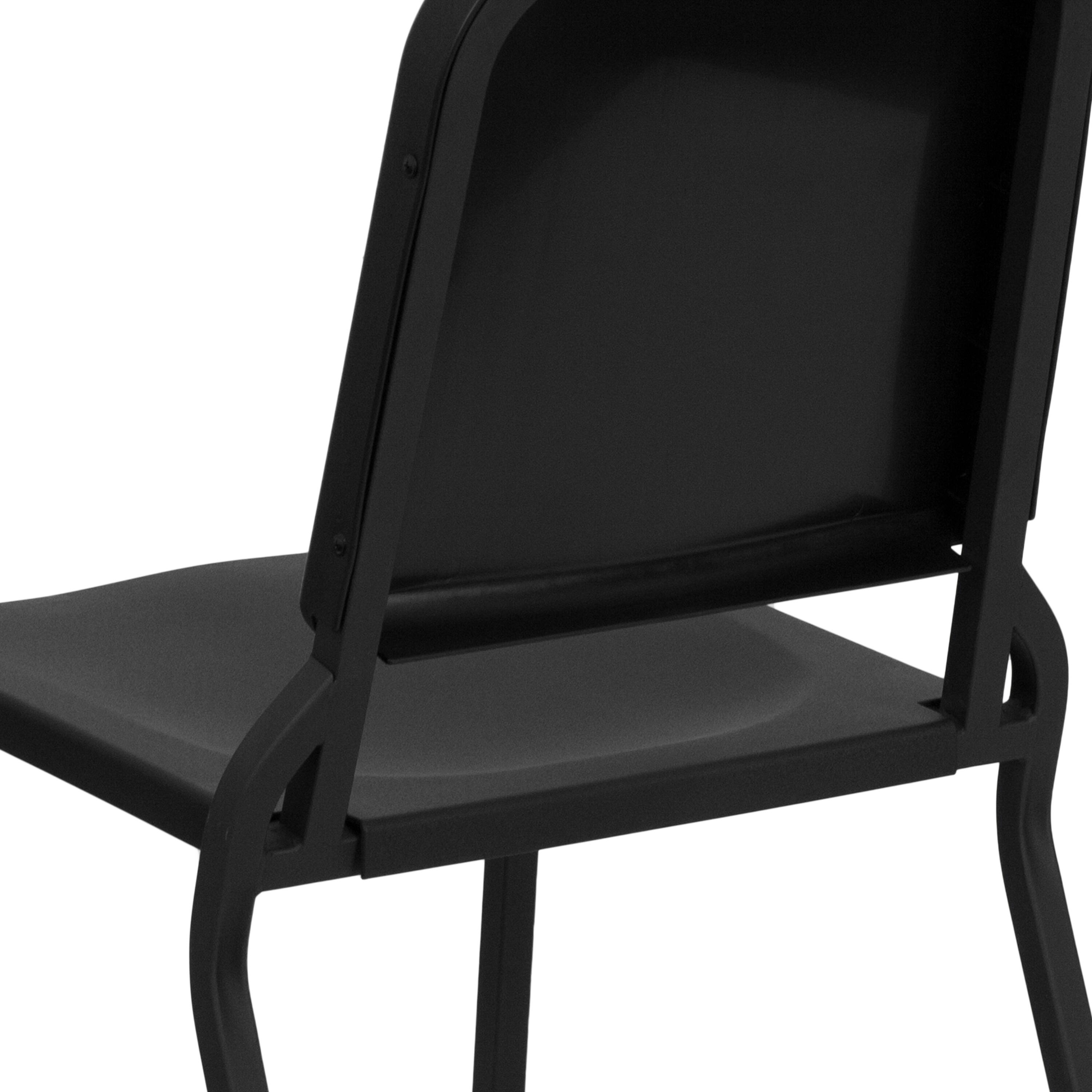 Alt View 8. Emma + Oliver - High Density Stackable Melody Band/Music Chair - Black.