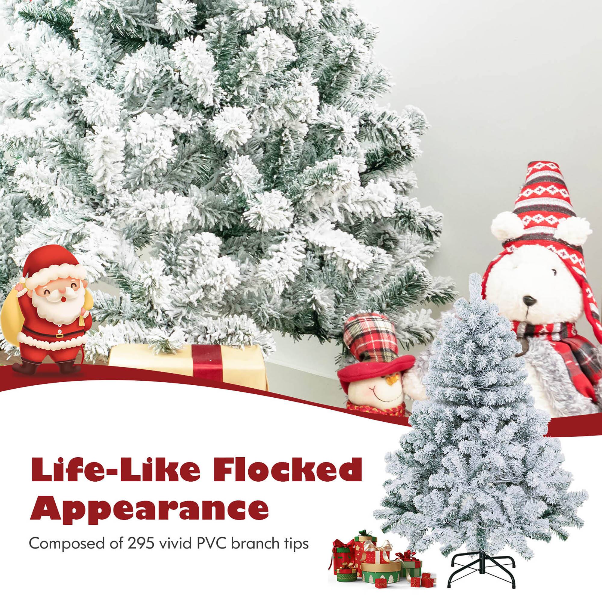 Life-Like Flocked Appearance  
Composed of 295 vivid PVC branch tips