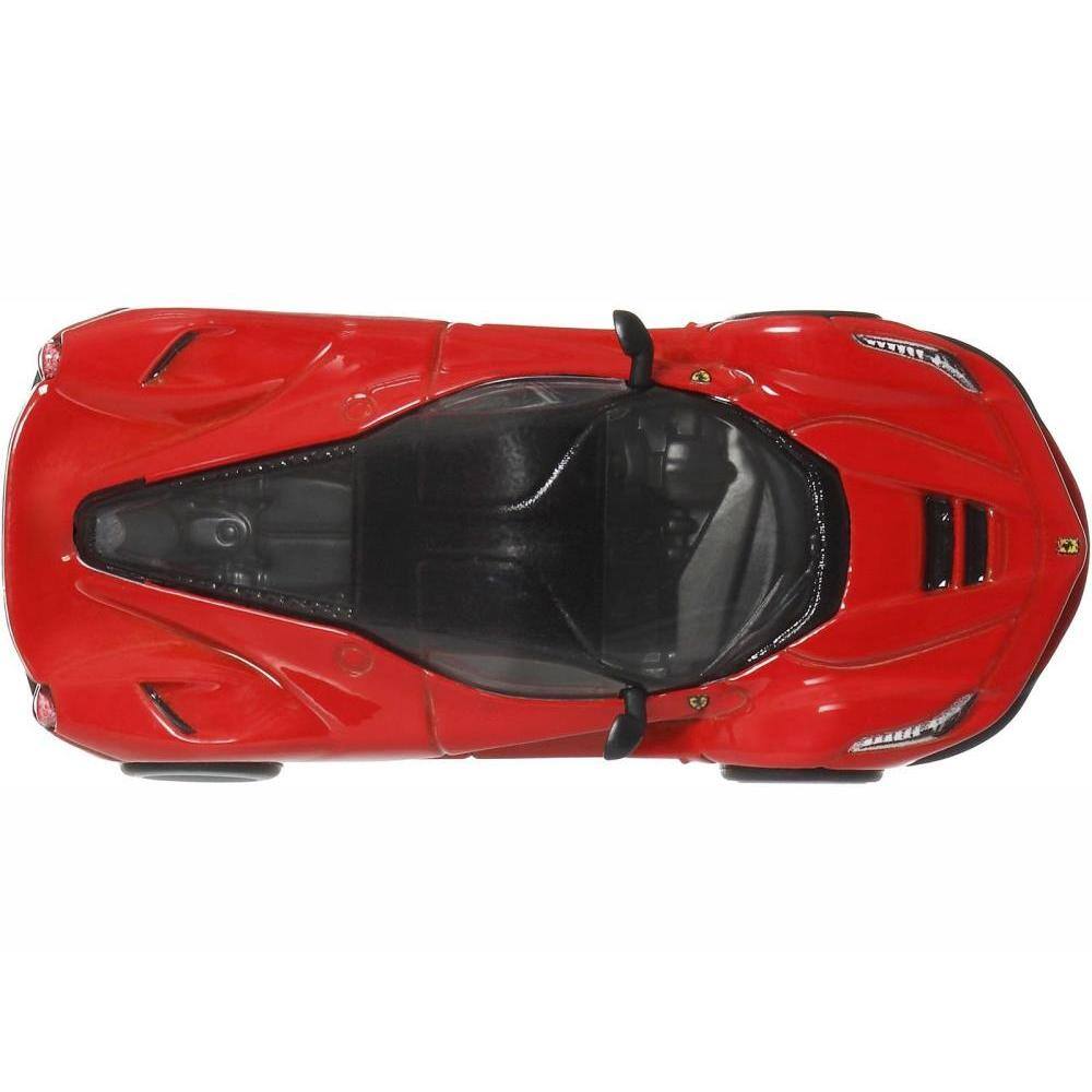 Back. Hot Wheels - Ferrari LaFerrari Red with Black Top "Euro Speed" Series Diecast Model Car by Hot Wheels - Red with Black.