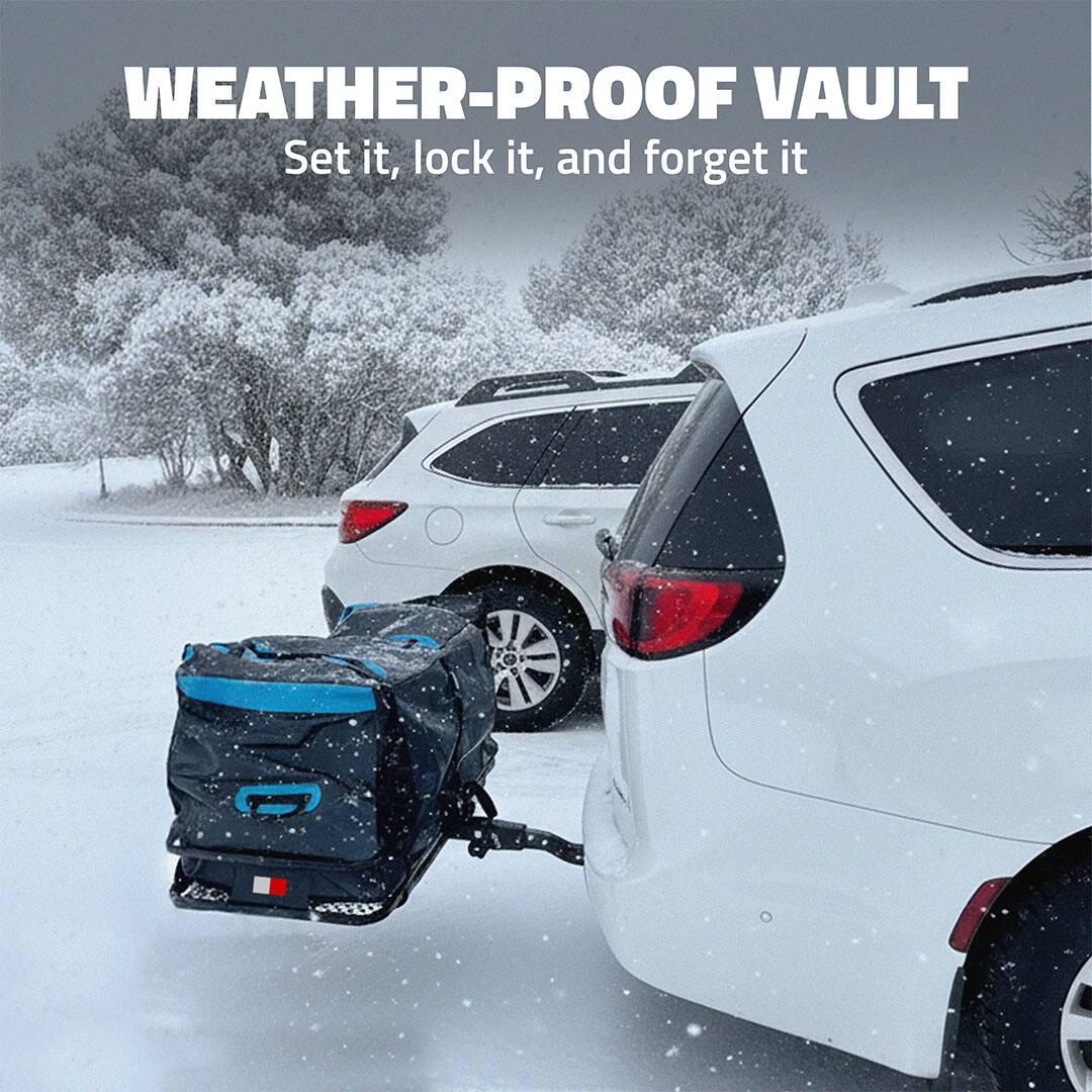 WEATHER-PROOF VAULT  
Set it, lock it, and forget it