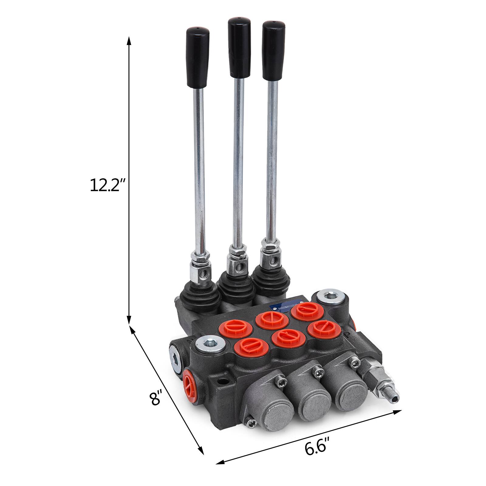 12.2" 8" 6.6"